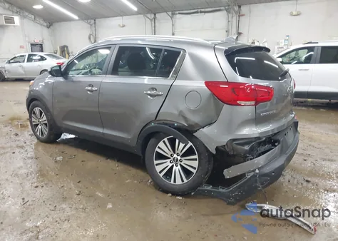 2016 Kia Sportage Ex from USA, damaged, VIN KNDPCCACXG7846931